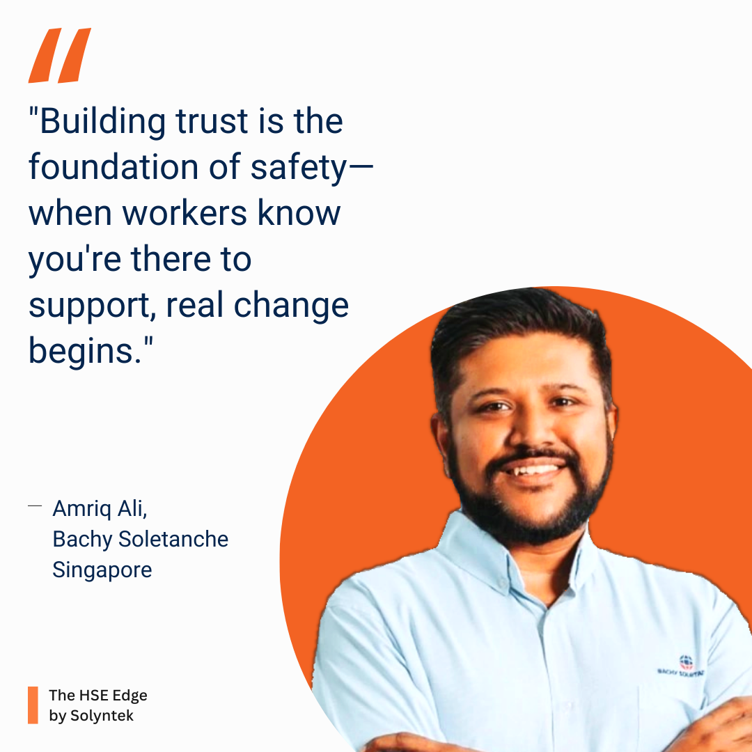 Building Trust and Safety: Amriq Ali’s Journey in Singapore’s High-Stakes Construction Industry